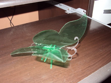 Borboleta de pet (Minha criação)